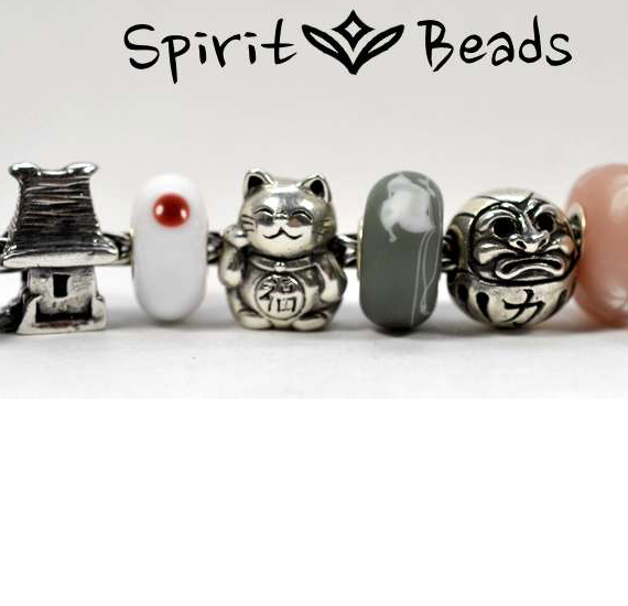 Spiritbeads Silberbead Maneki-Neko - Last piece