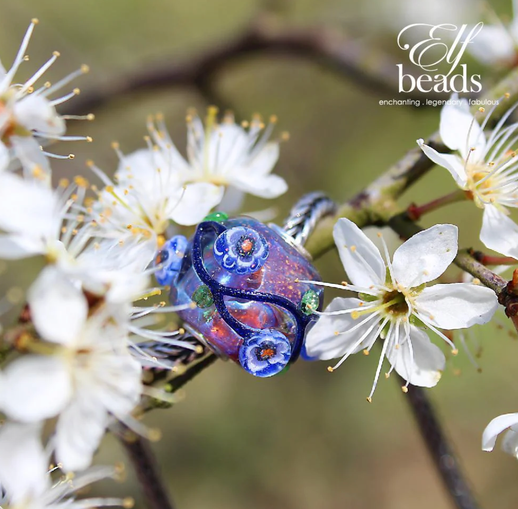 Elfbeads retired  HEAVEN FLOWERWORLD LE