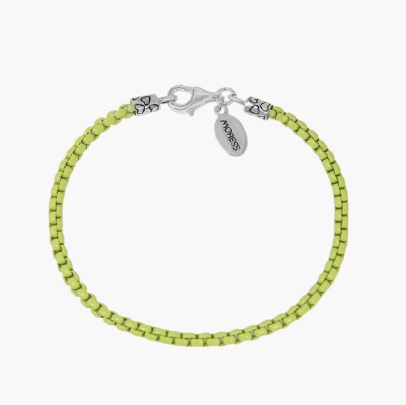 Moress -GREEN ENVY POP BRACELET 18.5cm + 3 extend chain