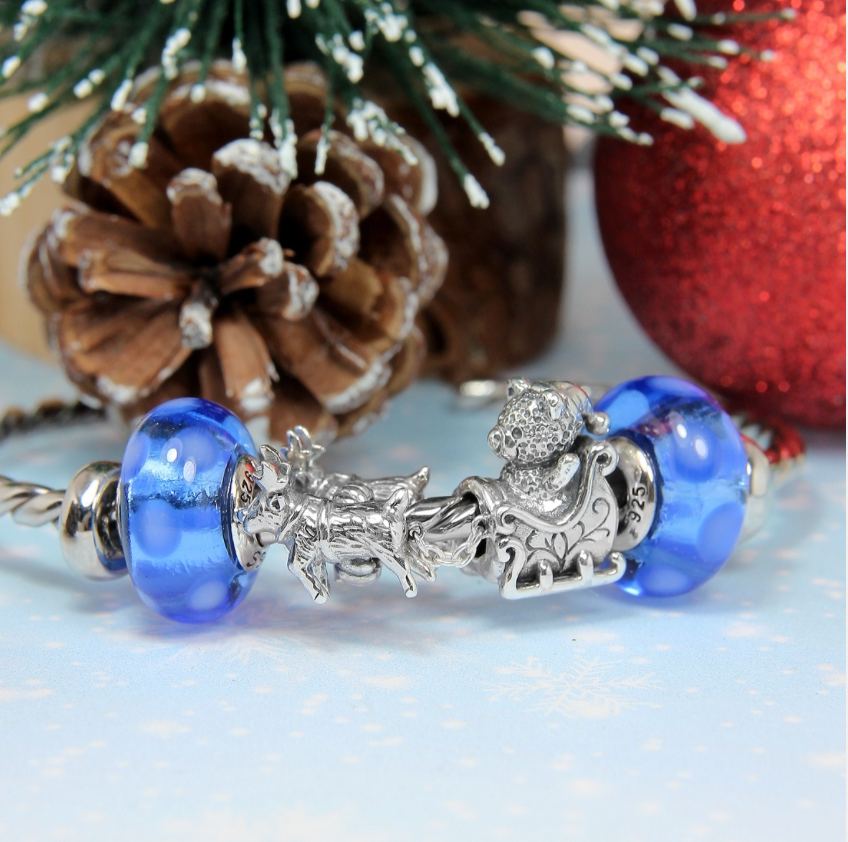 Moress -TEDDY SANTA BEAD