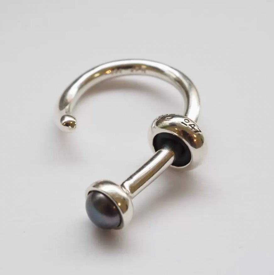 Melina Ring Purple pearl