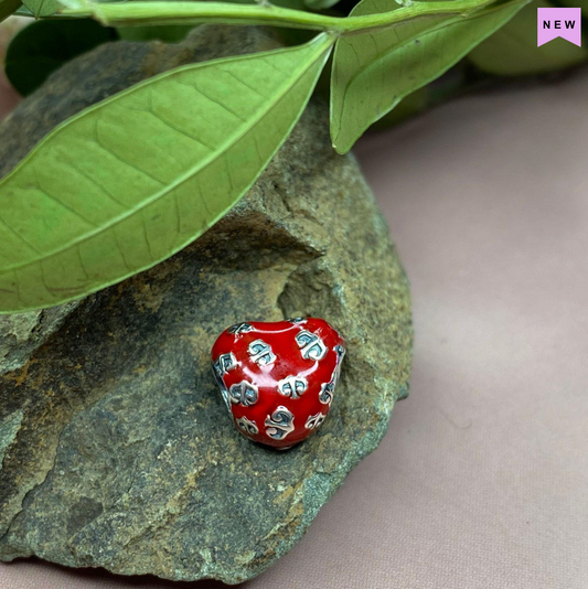 Truebeadz True Love Red enamel