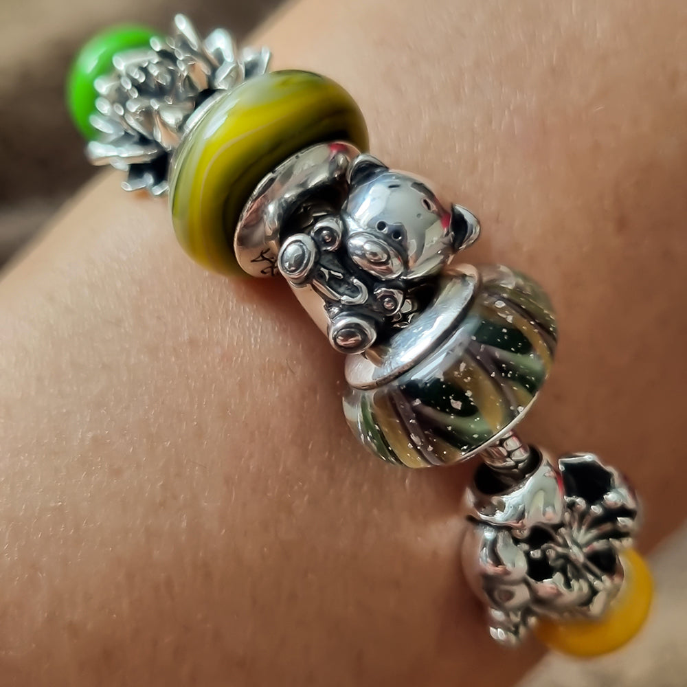 Aurora Boo the Baby Bear Charm