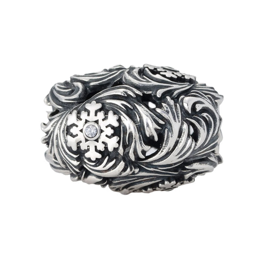 Elfbeads BLIZZARD GEMS BARREL