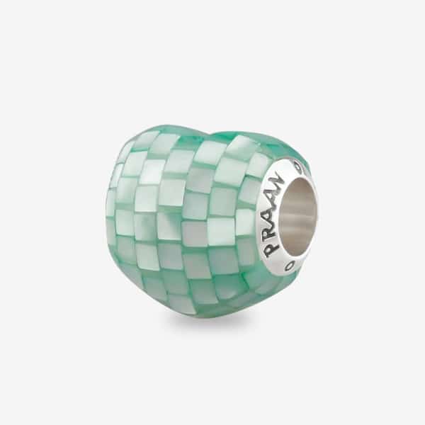 PRAAN Emerald Beach Mother Of Pearl Charm