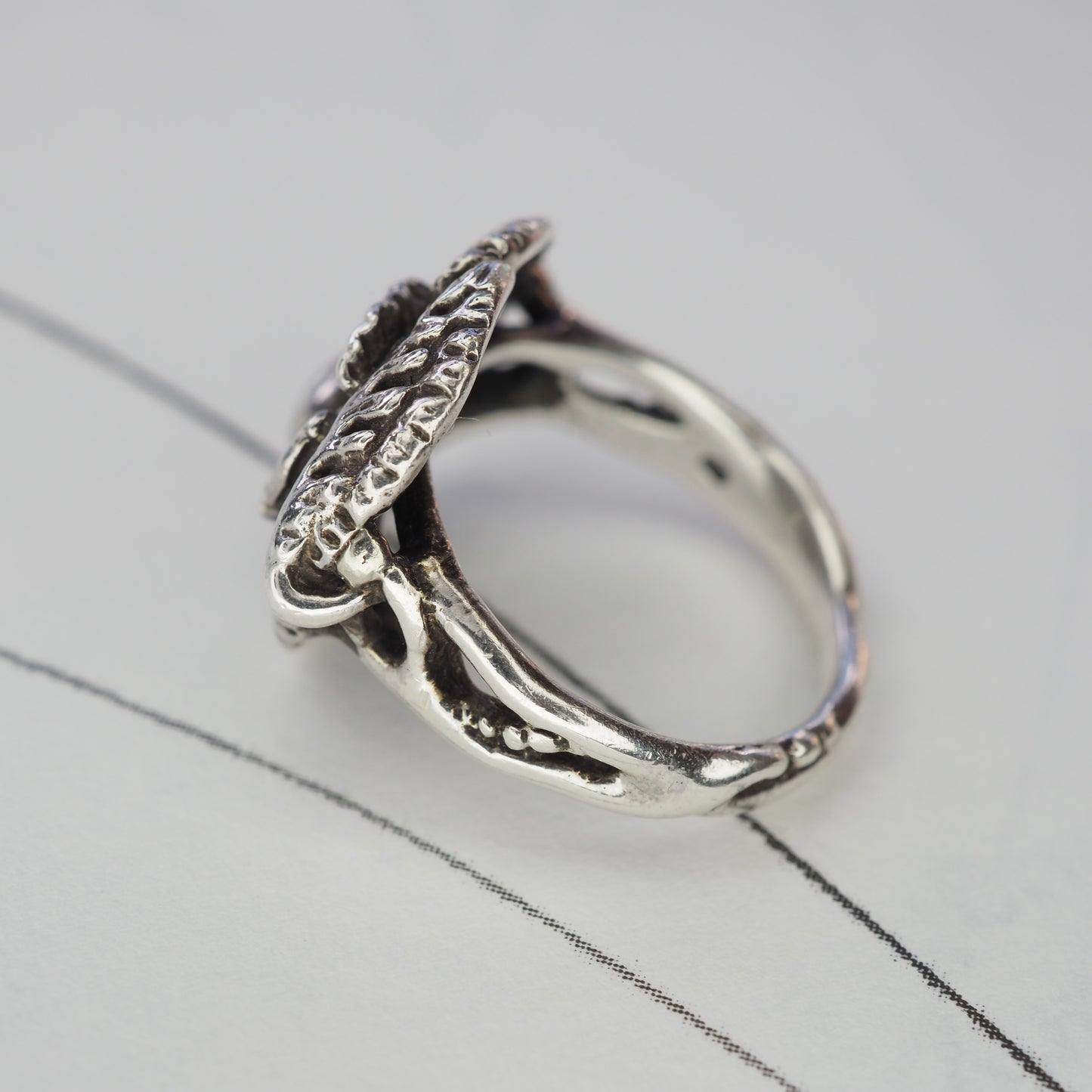 Eske Storm Poppy Ring