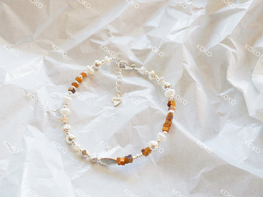 KOKO Tiger Eye Treasure Bracelet S925 16+3cm