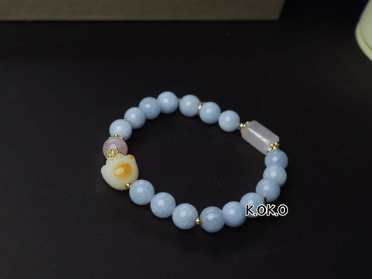 KOKO Bodhi Seed Cat Paw Bracelet