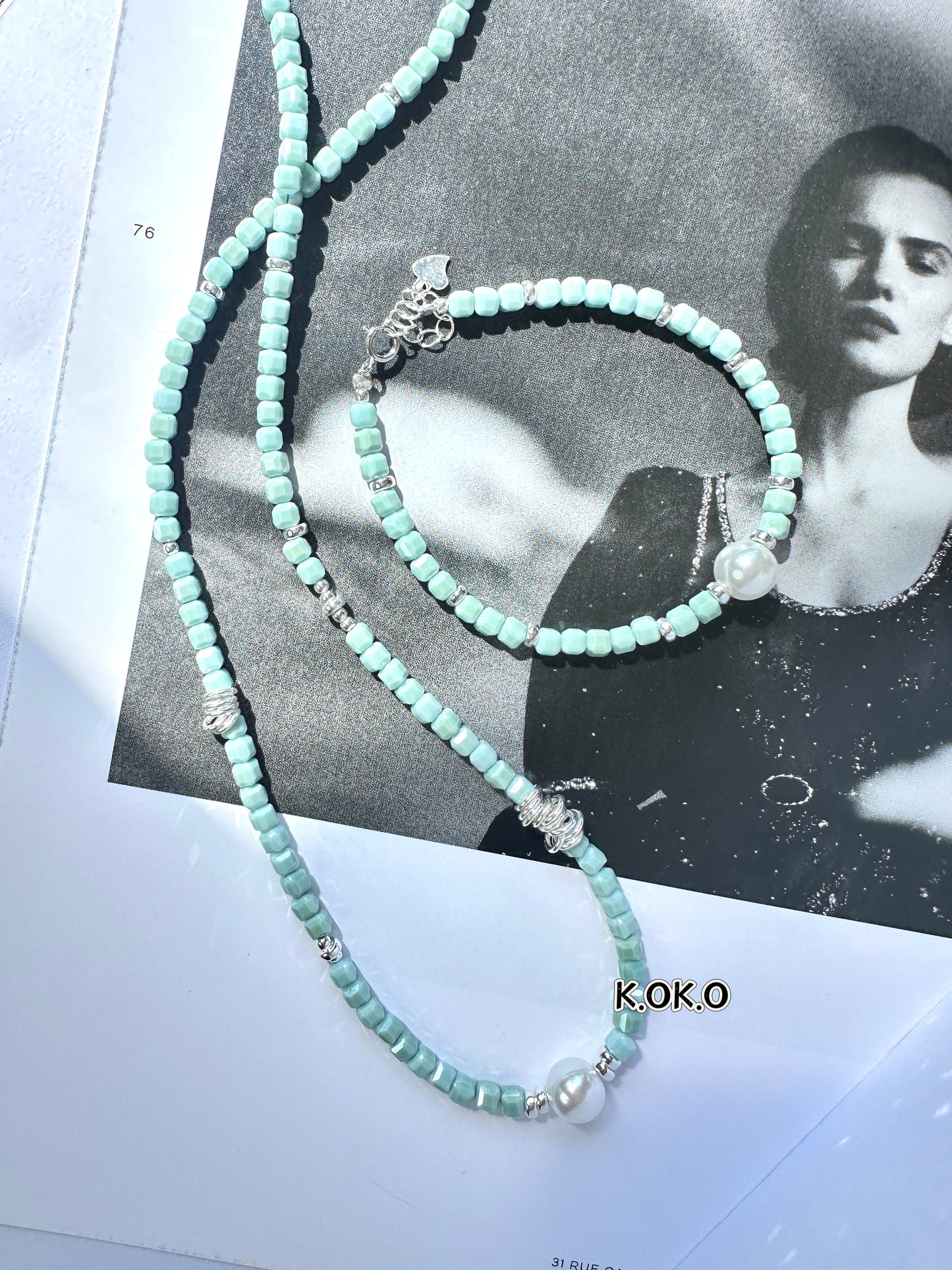 KOKO - Turquoise Enchanted Garden Collection - Bracelet
