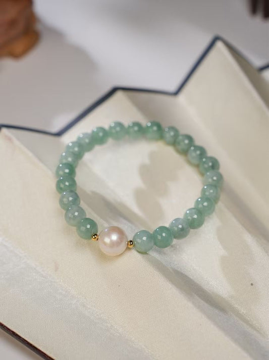 Sheng Ji - Treasures of Ocean - Myanmar Type A Jadeite Jade