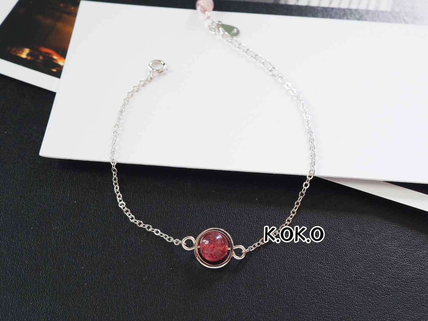 KOKO - Kiss of Time Collection - Strawberry Lucky Bead