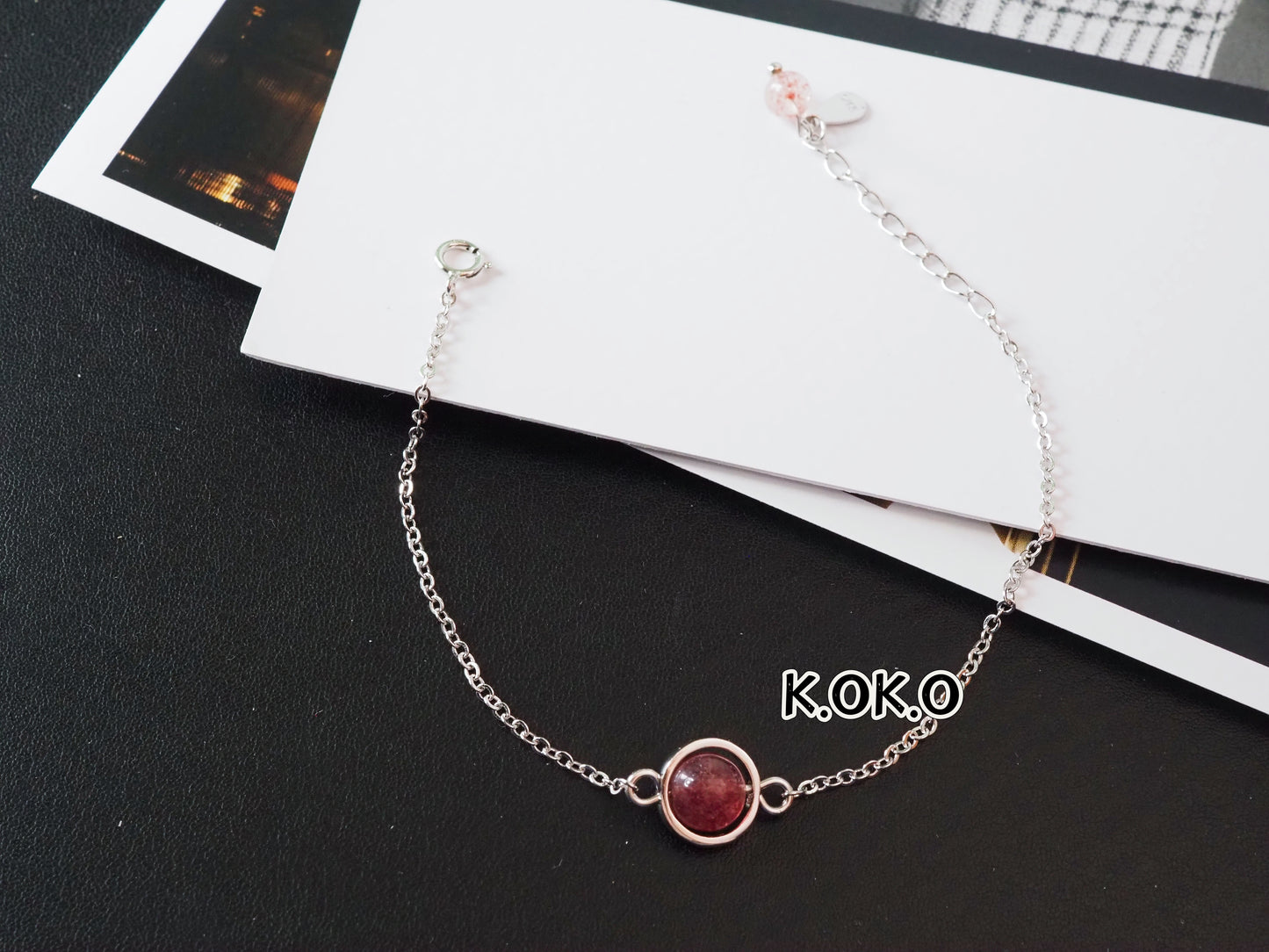 KOKO - Kiss of Time Collection - Strawberry Lucky Bead