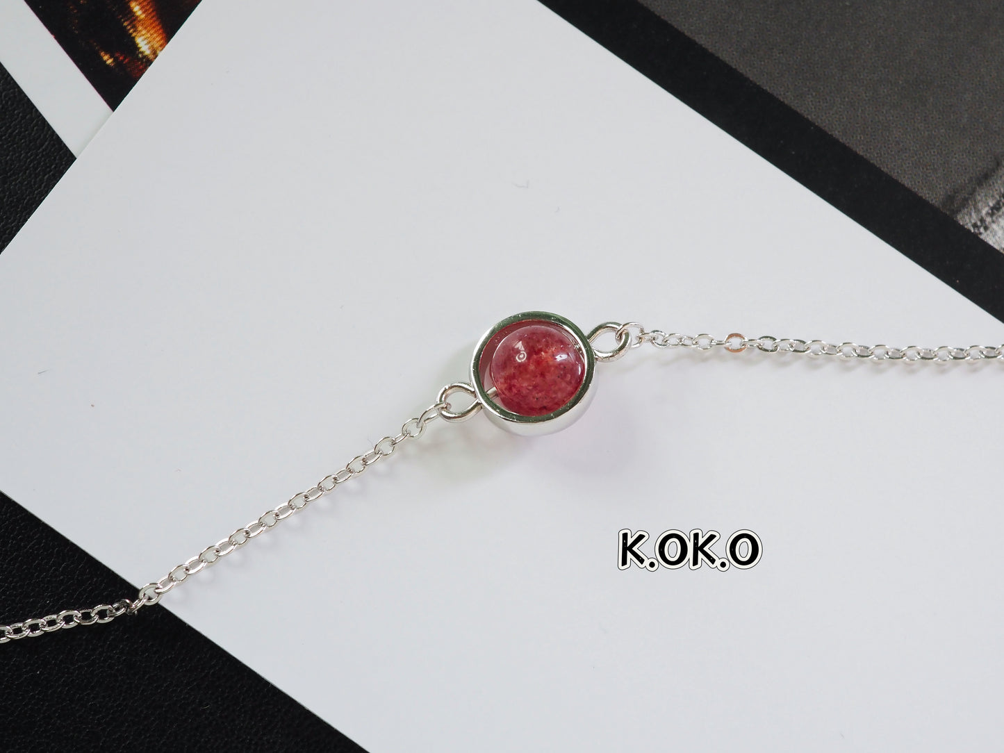 KOKO - Kiss of Time Collection - Strawberry Lucky Bead