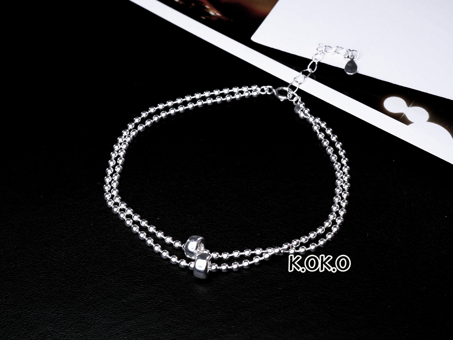 KOKO - Kiss of Time Collection - Faye double chain 16+3cm