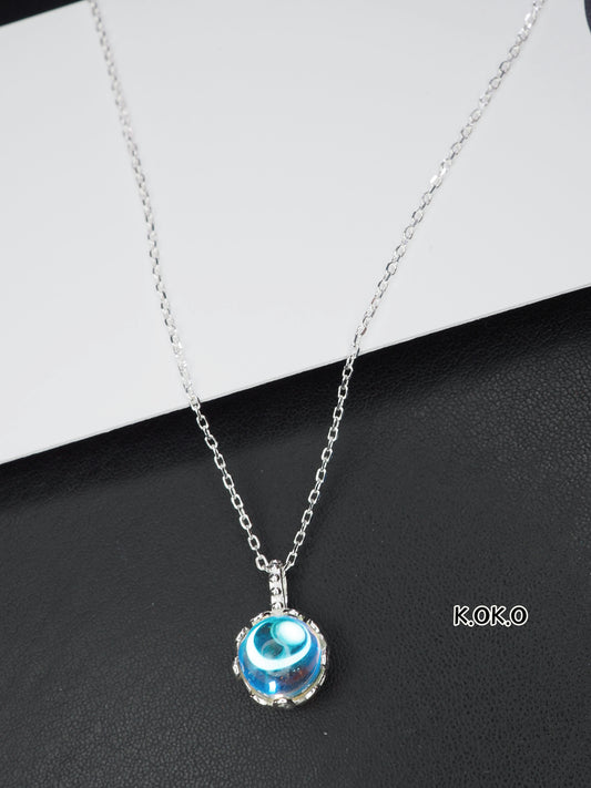 KOKO - Stellar Fantasy Collection - Rainbow Glass necklace 40+5cm