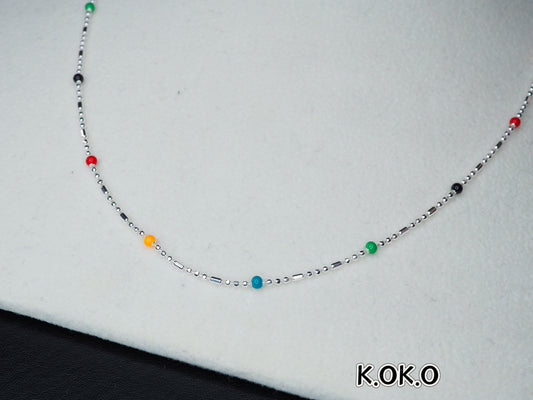 KOKO - Stellar Fantasy Collection - Rainbow Necklace 40+5