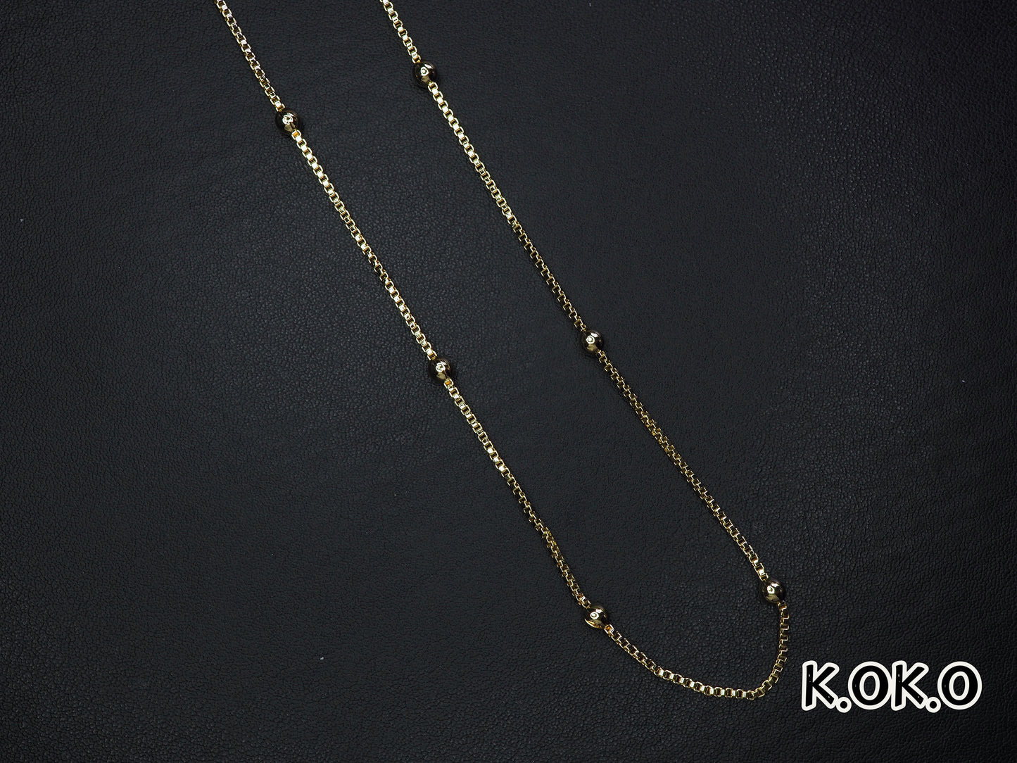 KOKO - Mia Ball Chain Necklace 60cm