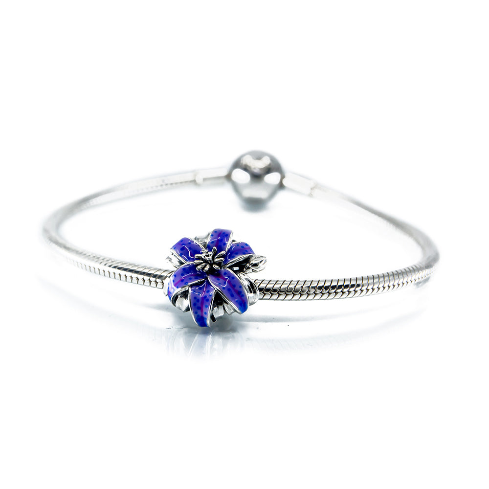 Aurora Purple Dream Lily Charm
