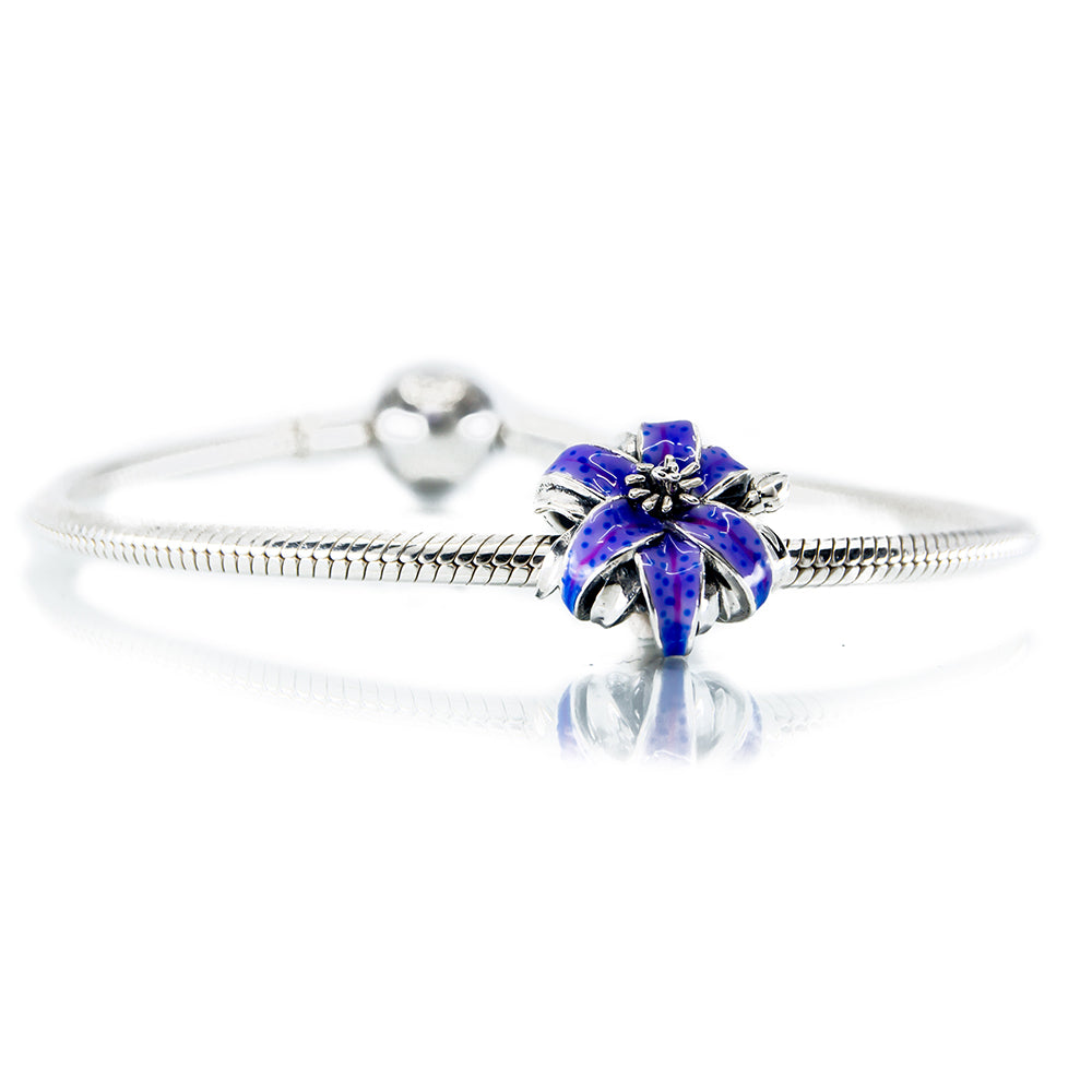 Aurora Purple Dream Lily Charm