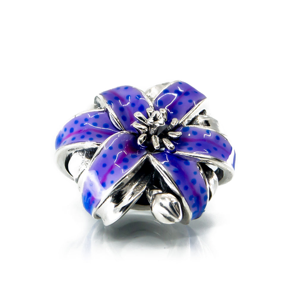 Aurora Purple Dream Lily Charm