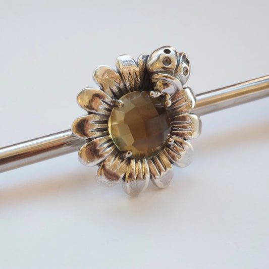 Moress - Daisy Citrine Stopper Charm