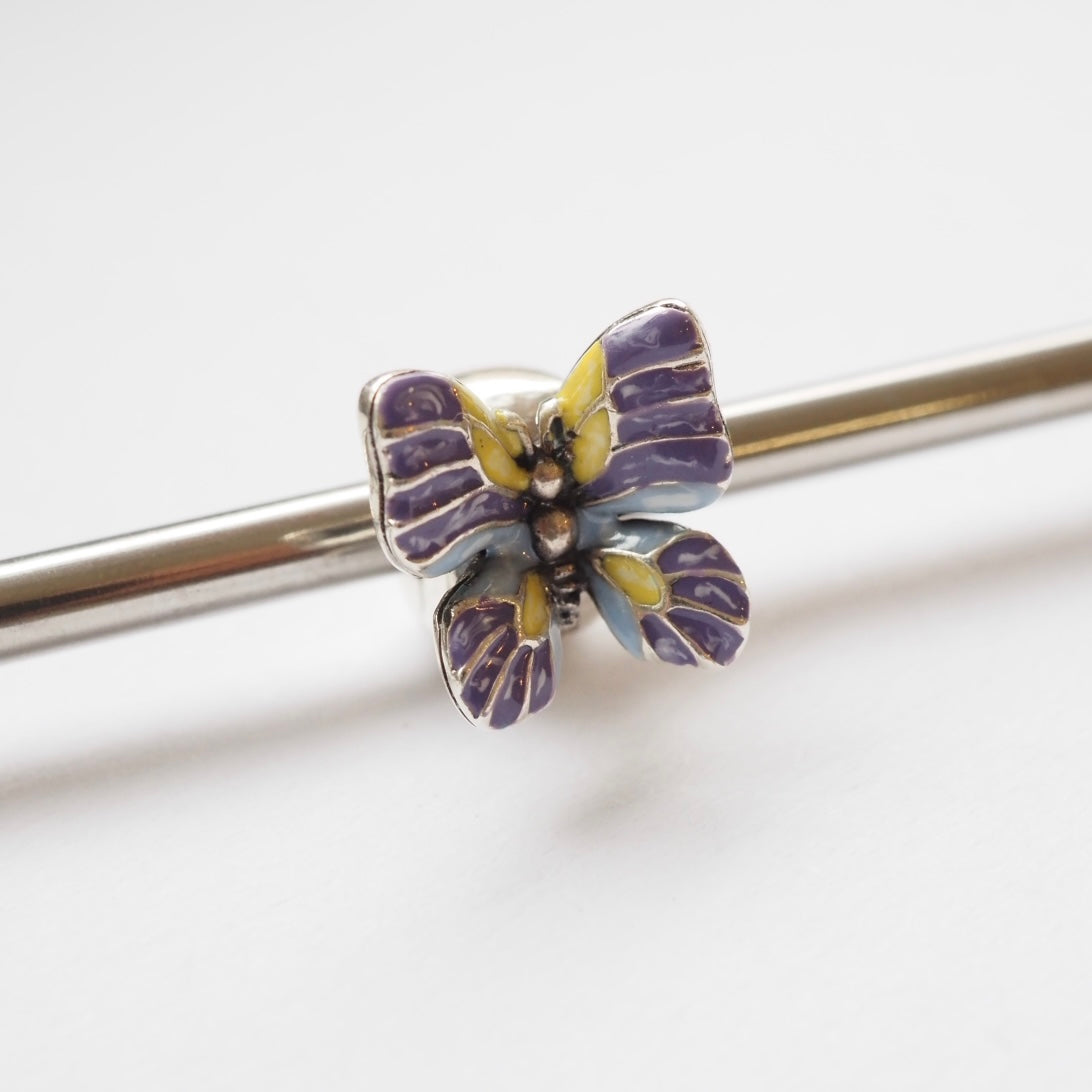 Moress - BUTTERFLY CLIP LOCK purple