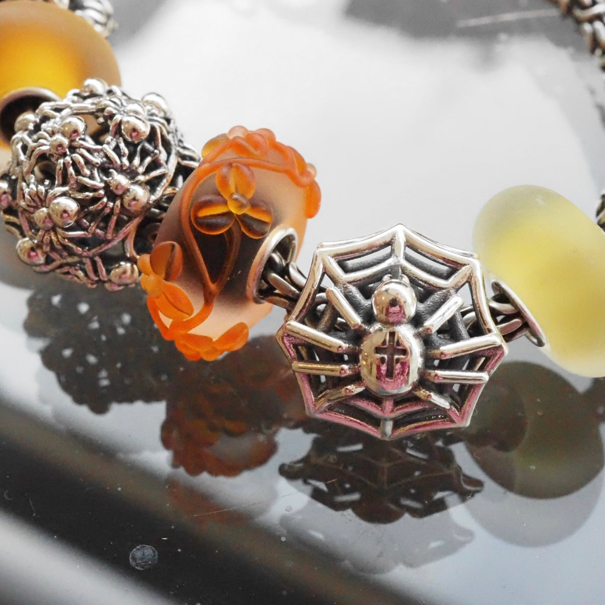 Elfbeads Pumpkin Magic Flowertwig Frost