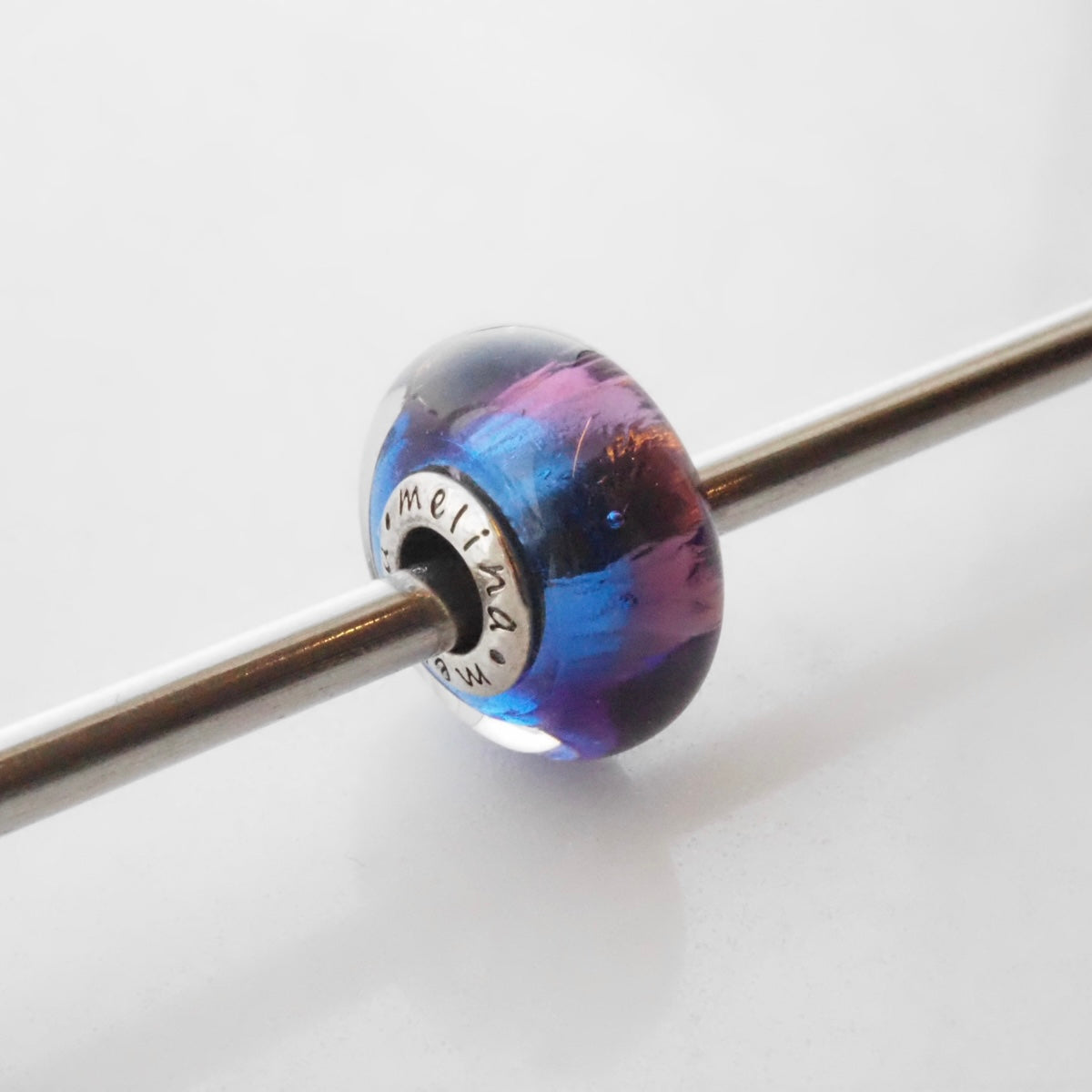 Melina Blue and Purple glass