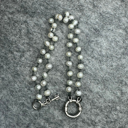 Waxing Poetic Necklace Pearl 45cm Cream