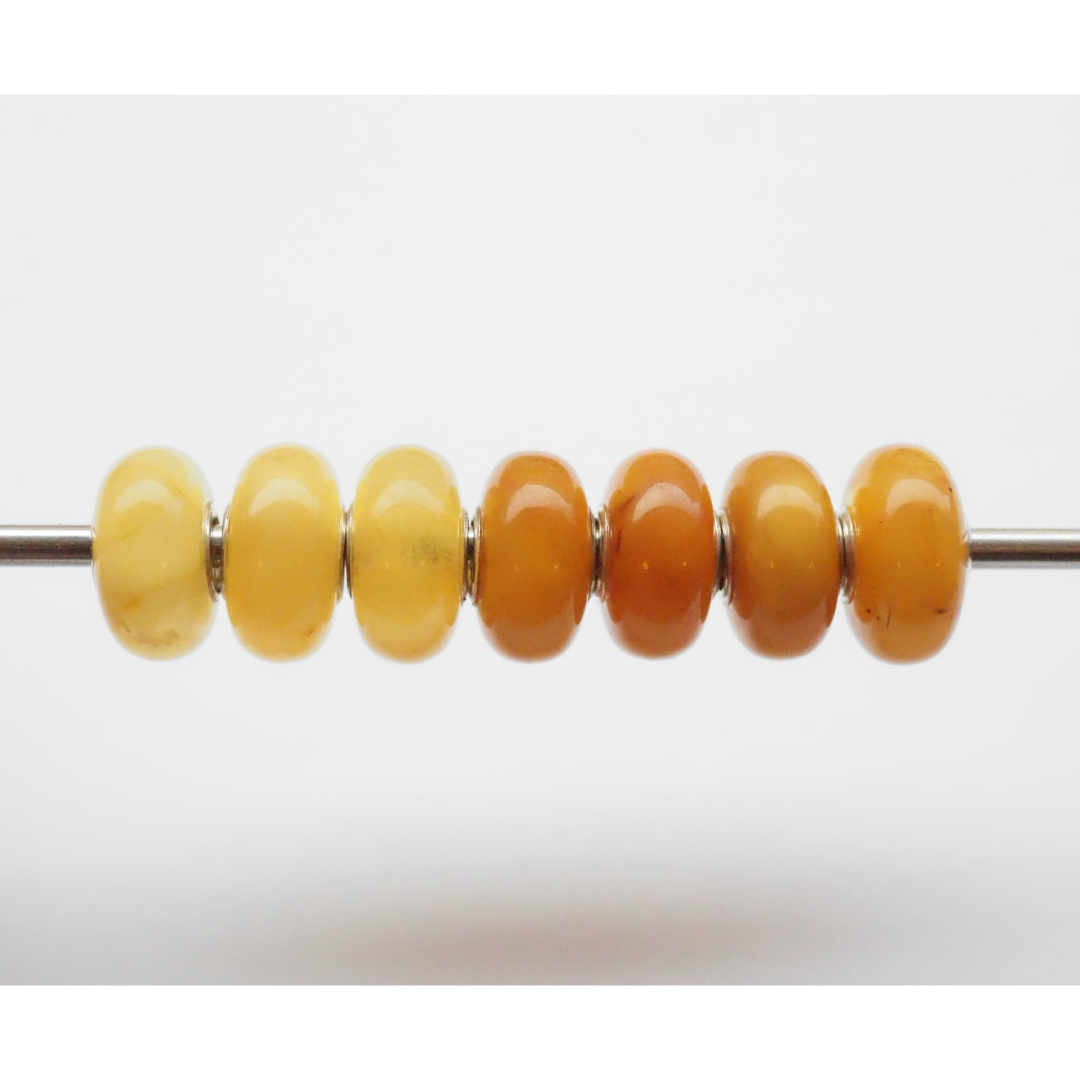 Amber Yellow Color and Vintage Amber
