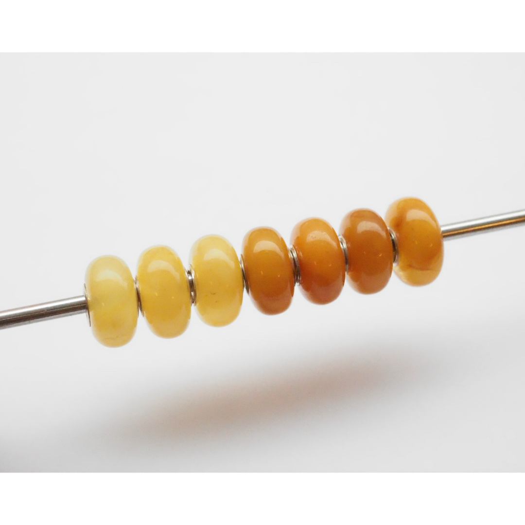 Amber Yellow Color and Vintage Amber