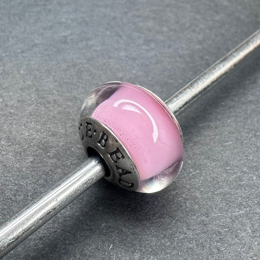 Truebeadz Pink glass