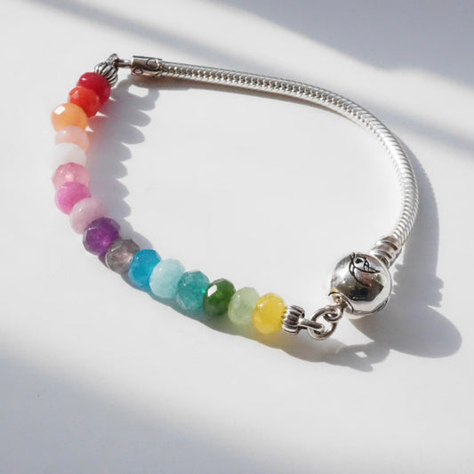 Moress - RAINBOW QUARTZ BRACELET 17cm