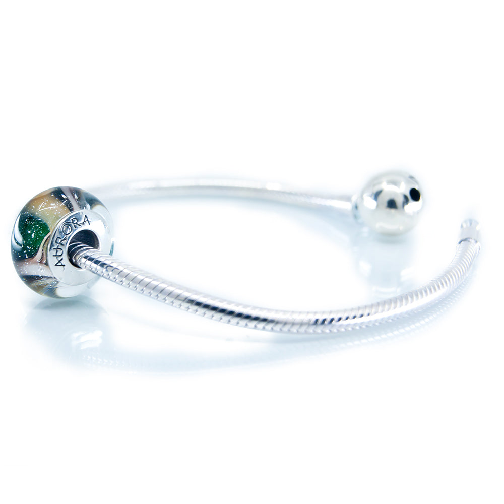 Aurora Tales of The Forest Murano Glass Bead ©