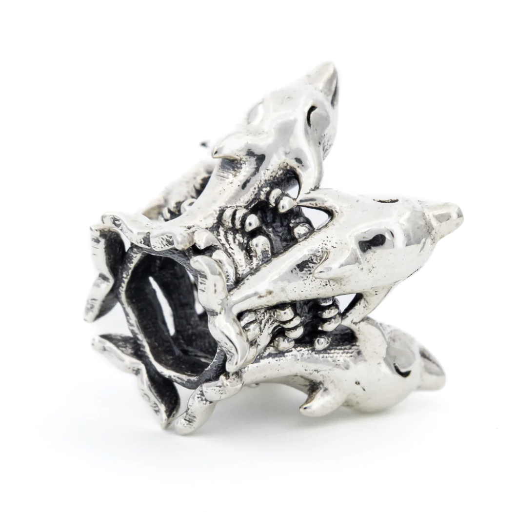 Elfbeads Playful Dolphins