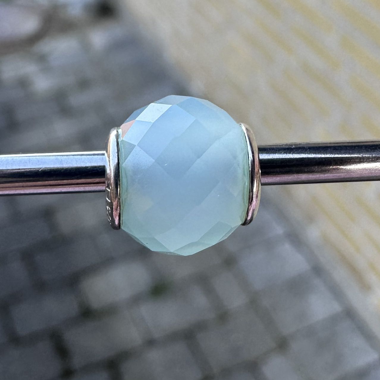 Spinning Retired Blue Chalcedony