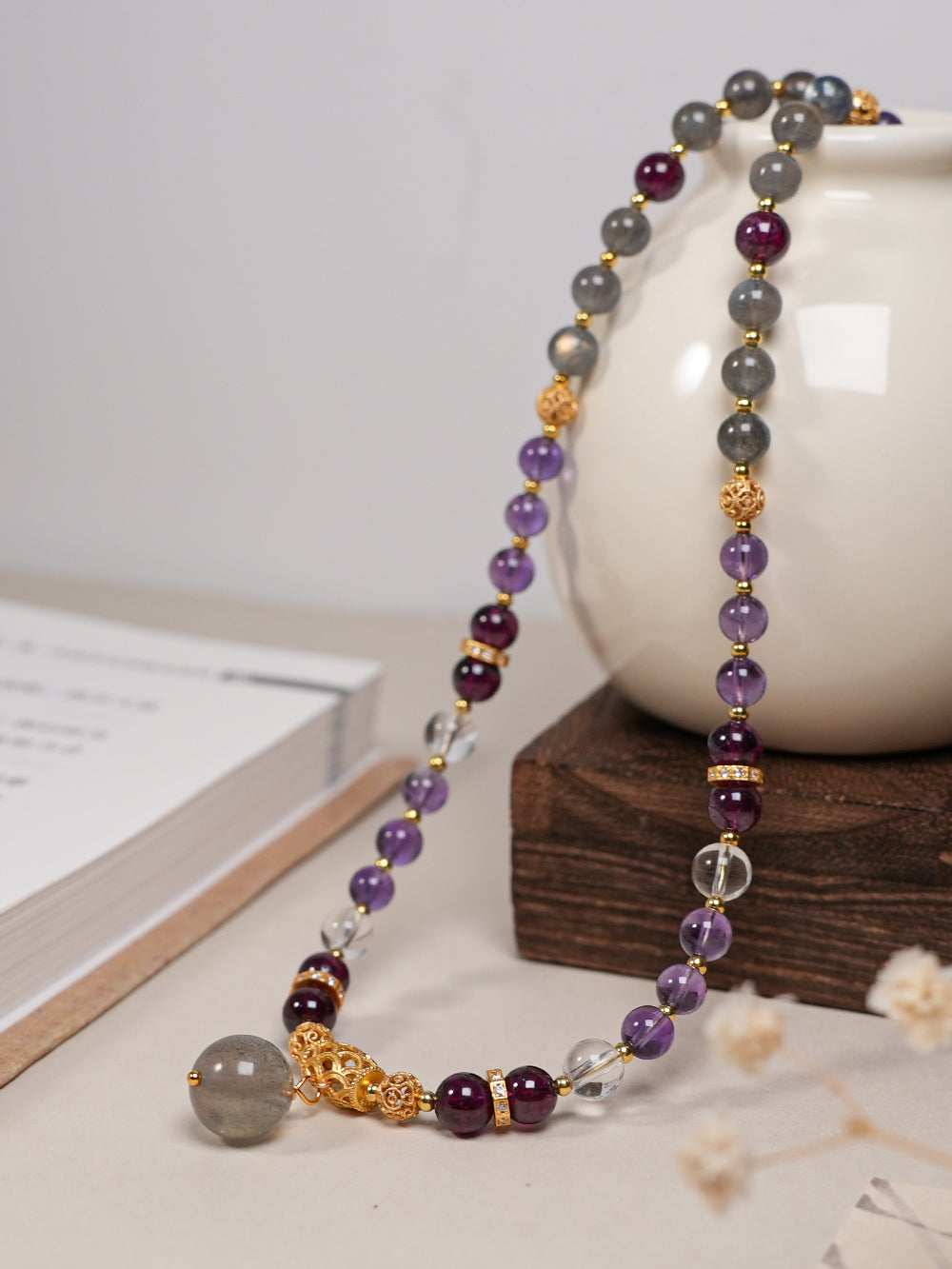 Sheng Ji - Amethyst Series - Flowing Light 42+5cm