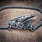 Silver lock "Dragonmax" for a bracelets and necklaces