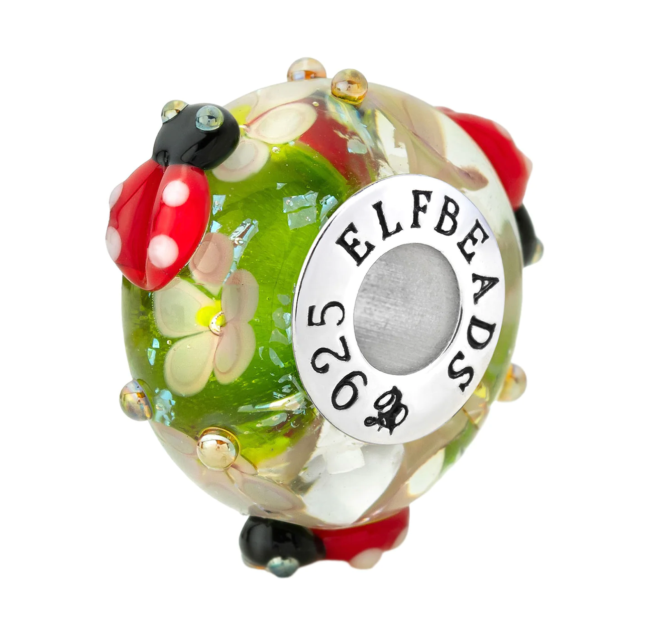 Elfbeads LADYBUG SERENITY BLOOM