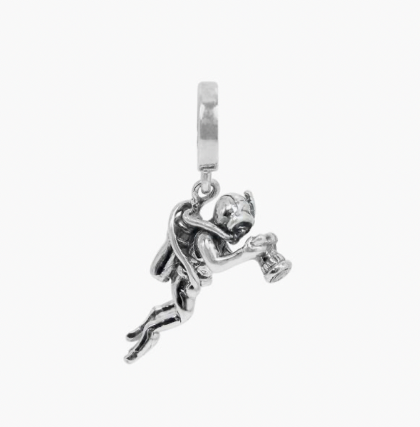 Moress  -SCUBA DIVER DANGLE BEAD