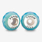 PRAAN Dolphin Blue Crystal Stopper Charms