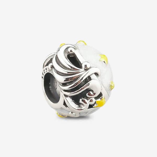 PRAAN Full Moon Party Silver Charm