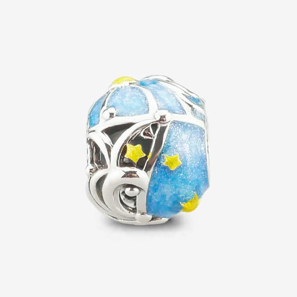 PRAAN Full Moon Silver Charm