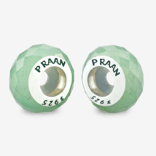 PRAAN Green Aventurine Stopper Charms