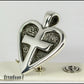 Eske Storm Heart Cross