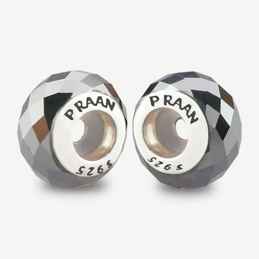 PRAAN Hematite Stopper Charms