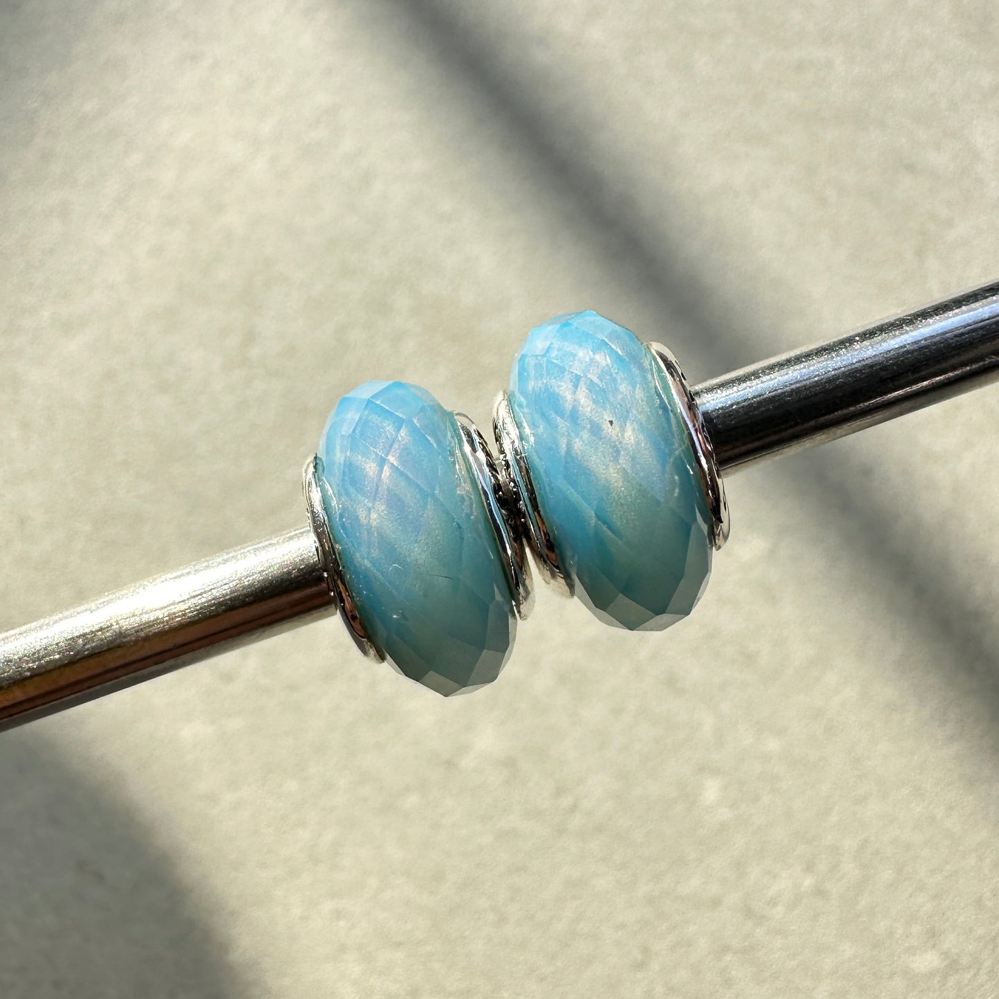 PRAAN Dolphin Blue Crystal Stopper Charms