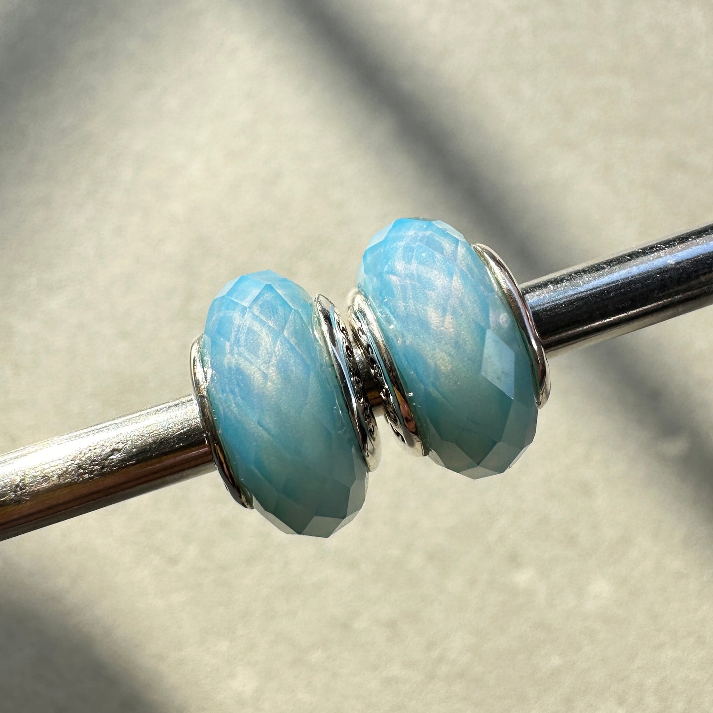 PRAAN Dolphin Blue Crystal Stopper Charms