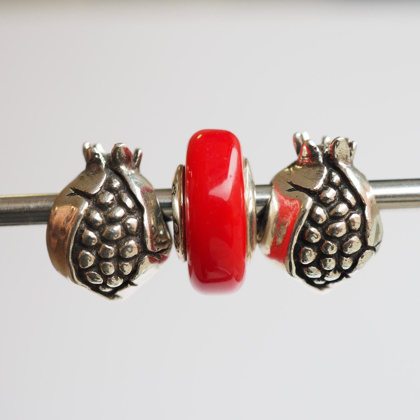 Melina Pomegranate Silver