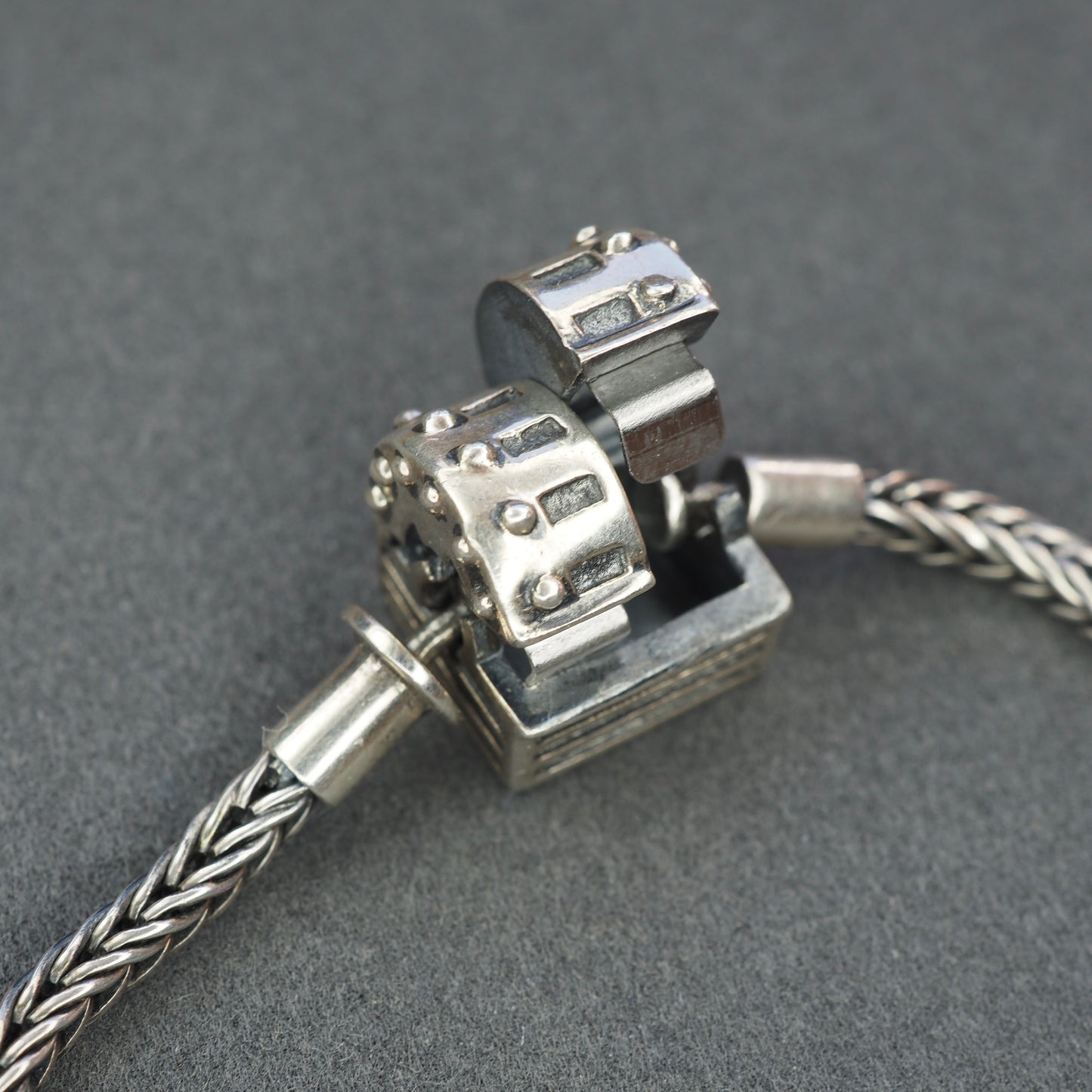 Elfbeads Retired TREASURE CHEST LOCK + chain 15cm or 20cm